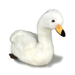 Plush White Swan from Japan